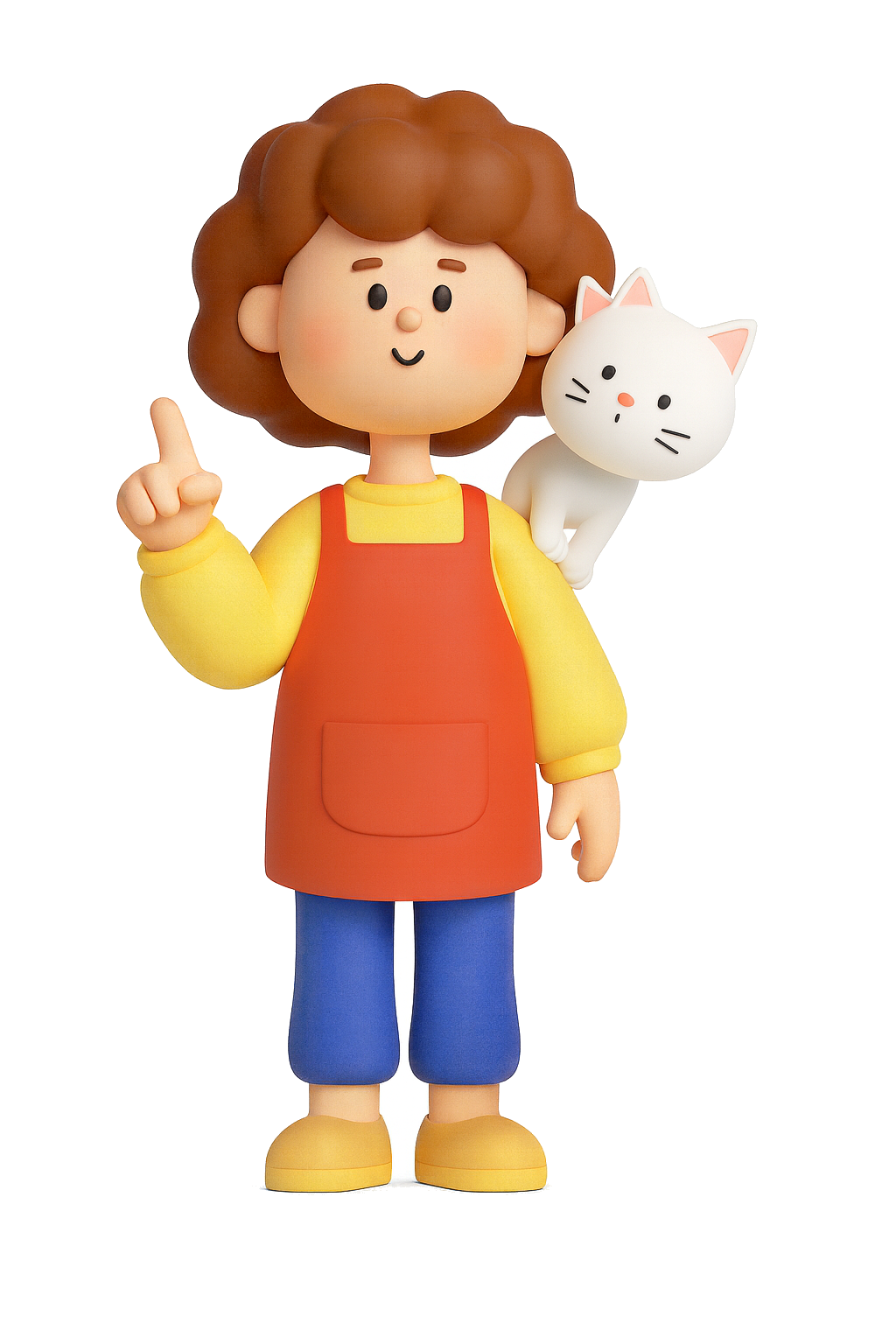 子どもの成功脳ラボのママと白猫